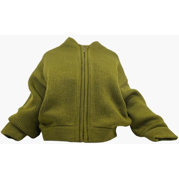 vincente gestrickte Bomberjacke