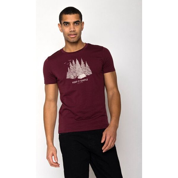 GREENBOMB Nature Keep Guide - Sportliches T-Shirt aus Bio-Baumwolle / hochwertiger Print / GOTS / Fair & Vegan