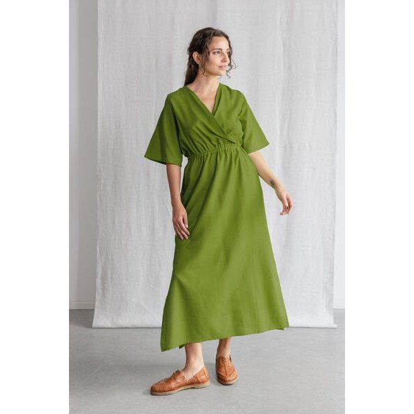 Jyoti - Fair Works Baumwoll Kleid Vaasi