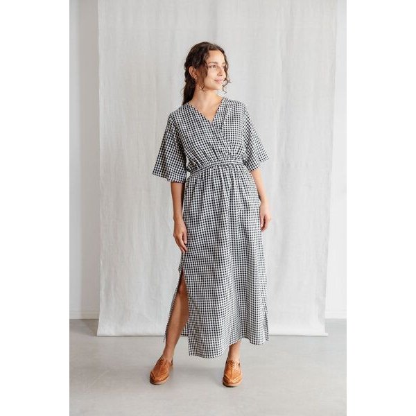 Jyoti - Fair Works Baumwoll Kleid Vaasi
