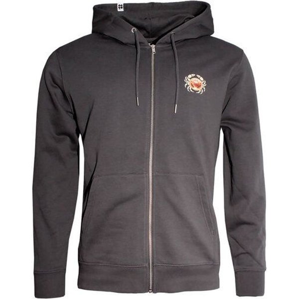 FÄDD Herren Sweatjacke aus Bio-Baumwolle "KRÄBBS PÄP"