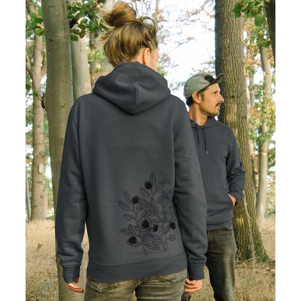 Cmig Unisex Hoodie Blaubeere für Damen & Herren