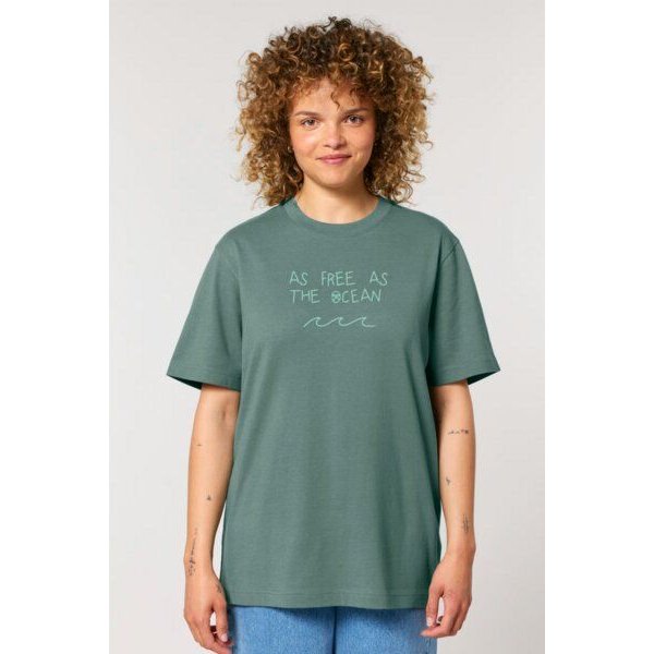 Zeachild As Free As The Ocean Shirt Unisex Bio