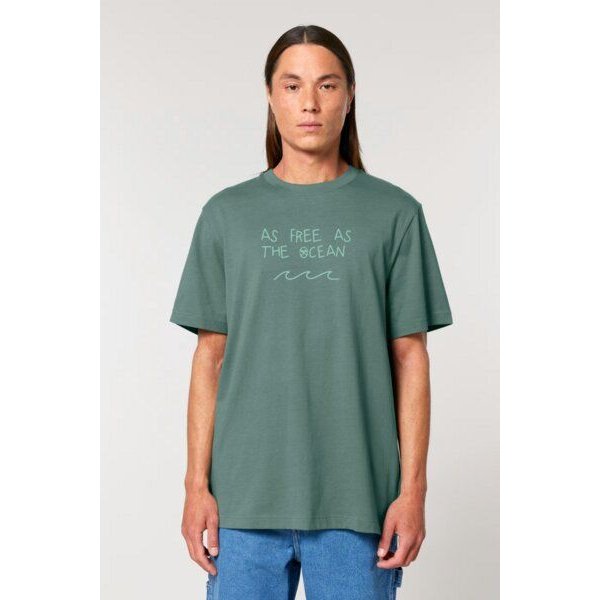 Zeachild As Free As The Ocean Shirt Unisex Bio