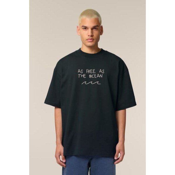 Zeachild As Free As The Ocean Shirt Unisex Bio