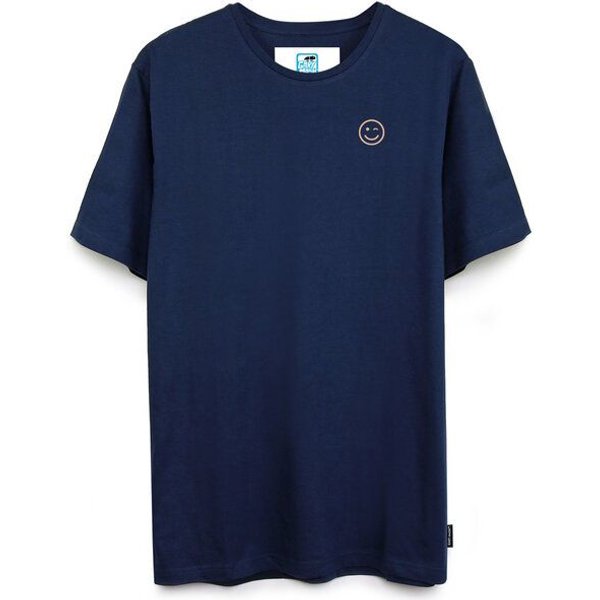 GARY MASH Shirt Zwinker-Smiley aus Biobaumwolle