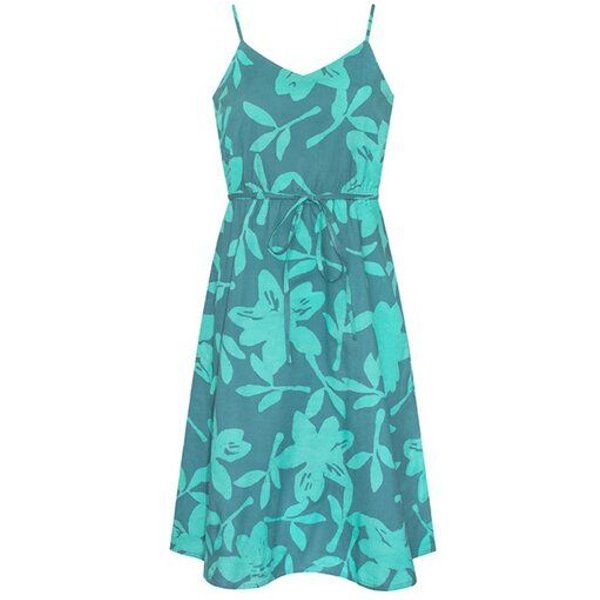 Global Mamas Bio Sommerkleid - SUNSET - Sea Glass