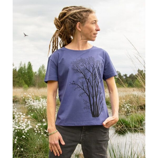 Cmig Damen T-Shirt Erle mit Elster
