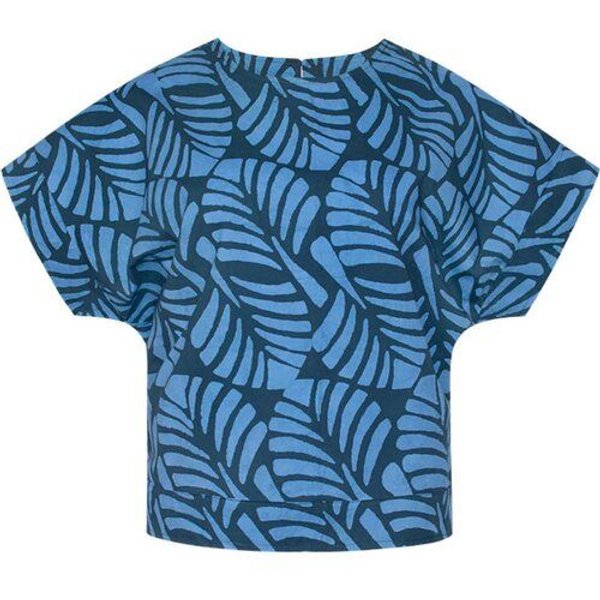 Global Mamas Bio Bluse - CREW - Adobe