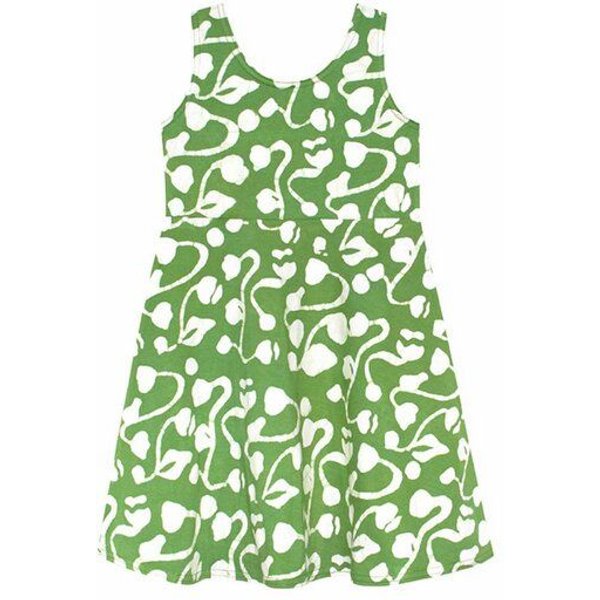 Global Mamas Bio Jersey Kleid Girls - Fit & Flare - Brambles
