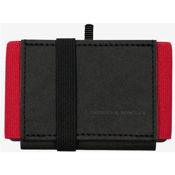 ANDERS & KOMISCH Kleiner Geldbeutel mit Münzfach - MINI PRO Wallet Schwarz