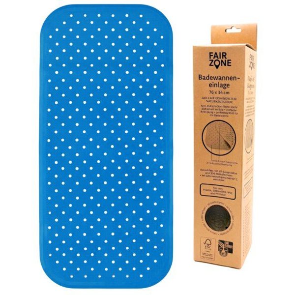 FAIR ZONE Badematte 76x34 cm - Wanneneinlage