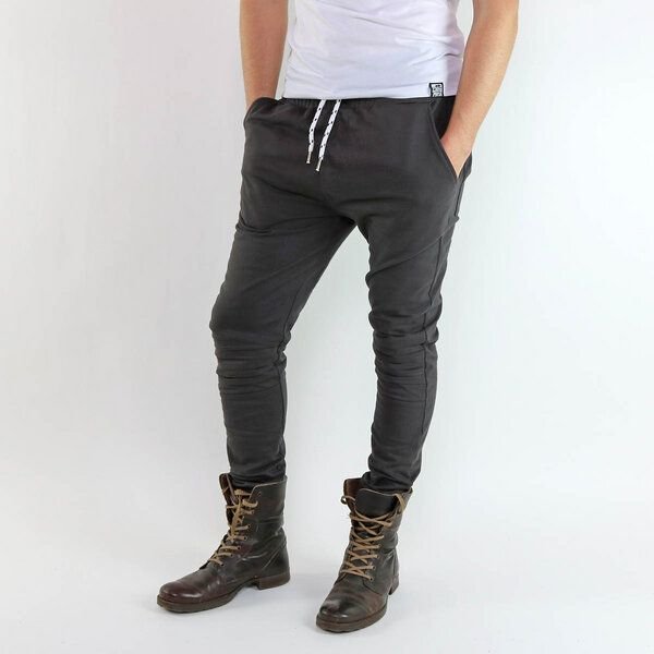 GARY MASH Jogginghose im Bikerstil aus Biobaumwolle