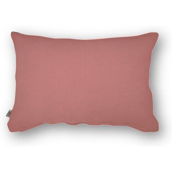 Hutch&Putch Musselin Kopfkissenbezug - Kissenhülle - 100% Bio-Baumwolle - Handmade in Germany und Europa