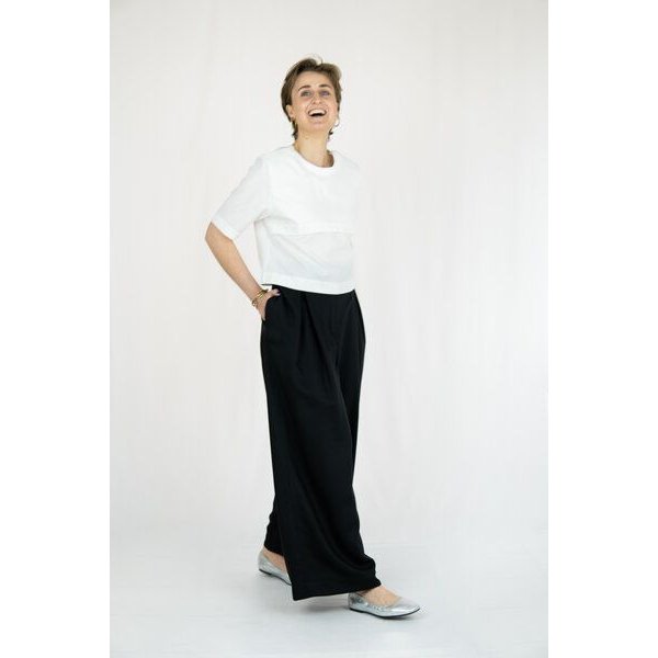keijn Hose SMART - Lange Bundfaltenhose aus Lyocell-Twill