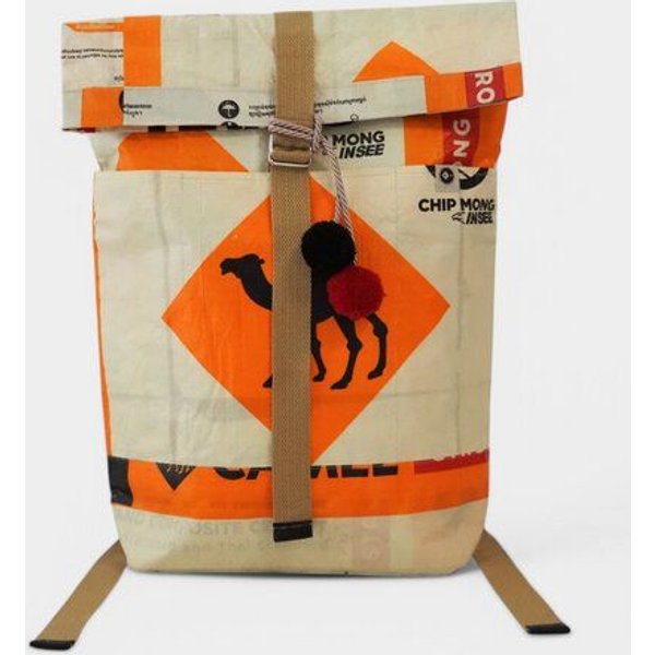 REFISHED fair fashion Rucksack 'BACKPACK' - upcycelte Zementsäcke