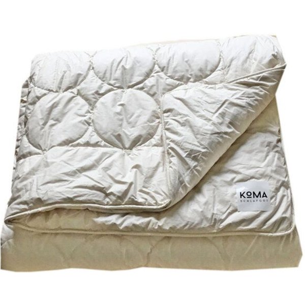 KOMA Schlafgut 200x220 cm Ganzjahres Kapok Bio Bettdecke - vegan