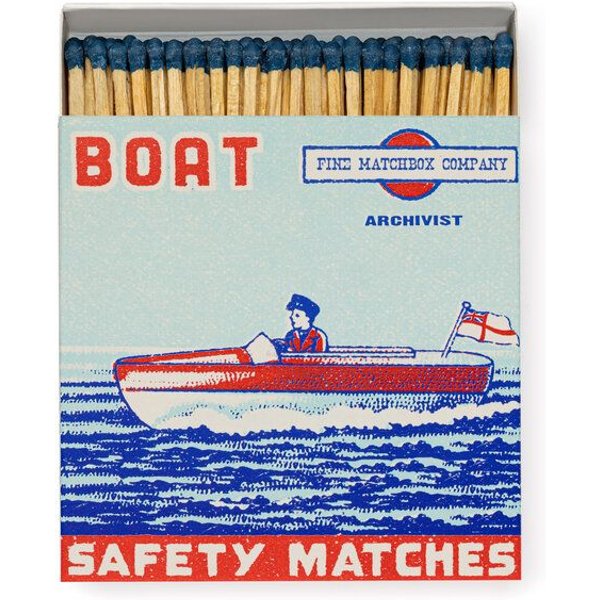 Archivist Boat Matchbox Streichhölzer