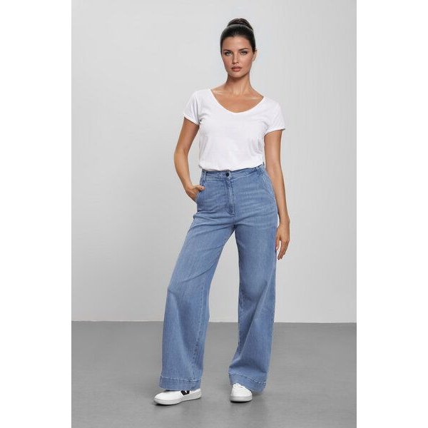 Feuervogl fv-Fr:051 | Wide Leg | High Waist | Hyperflex Denim