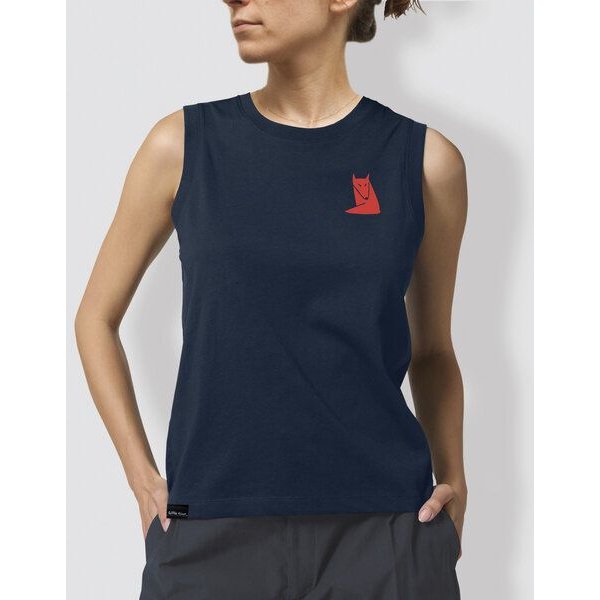 little kiwi Damen Tanktop, „Fuchs“, Navy