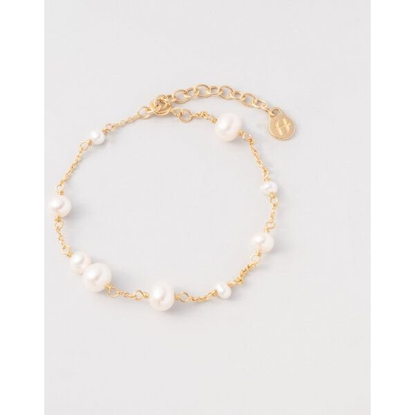 fejn jewelry Armband 'station pearl' mit Süßwasserperlen