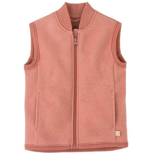 Disana Kinder Zipper-Weste kbT Schurwolle
