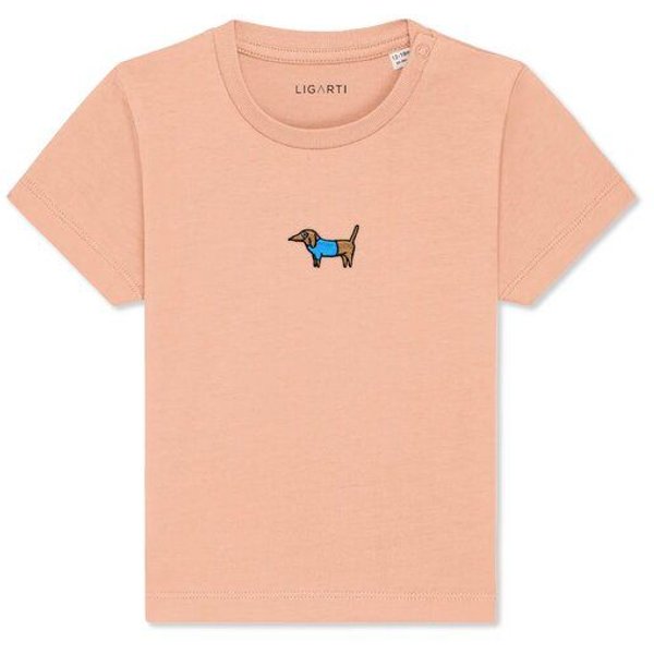 LIGARTI Babyshirt - Steffen der Dackel