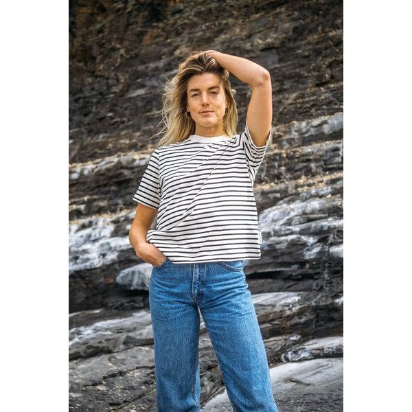 JONNA – Heavy T-Shirt (Damen) aus 100% Bio-Baumwolle (GOTS) von SALZWASSER