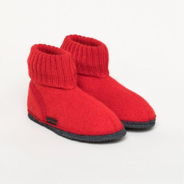 Kitz-Pichler Hüttenschuh Ötz - Hausschuh für Damen & Herren aus 100% Schurwolle