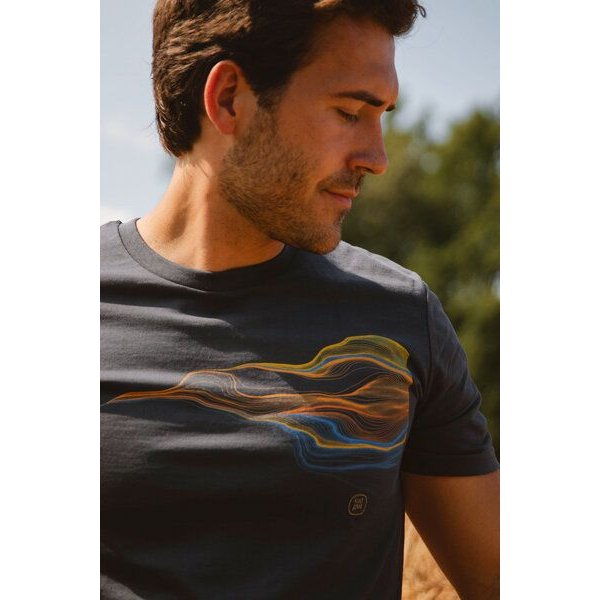 Kultgut Artdesign- T-Shirt aus reiner Biobaumwolle / FADED