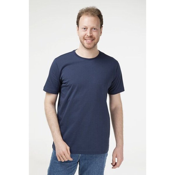 Evermind Herren T-Shirt mit Rundhalsausschnitt