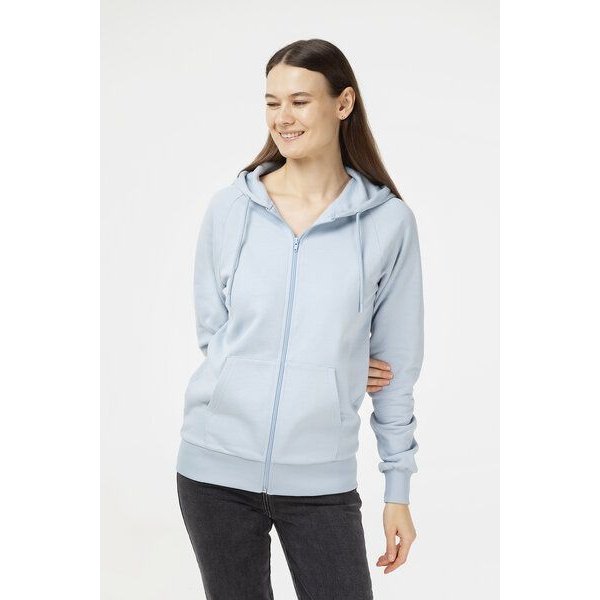 Evermind Unisex Kapuzenjacke aus Bio-Baumwolle