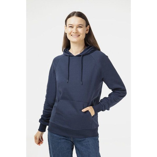 Evermind Unisex Raglan Hoodie aus Bio-Baumwolle