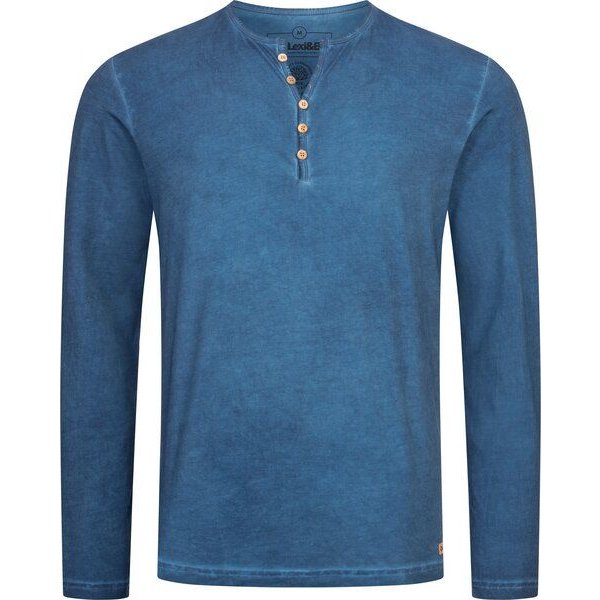Lexi&Bö Herren Longsleeve Poseidon Cold Wash