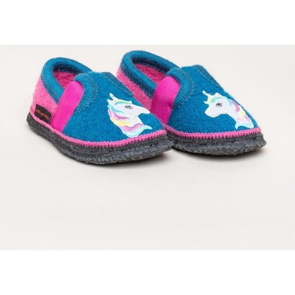 Kitz-Pichler Walkpantoffel Bobby Appl. Einhorn