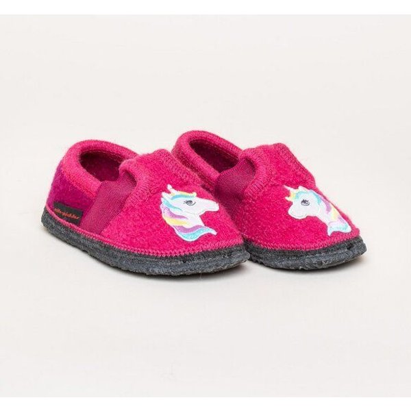 Kitz-Pichler Walkpantoffel Bobby Appl. Einhorn