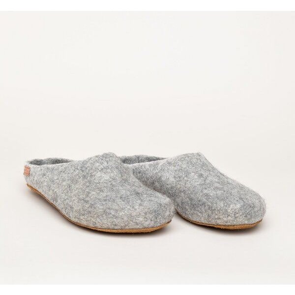 Magicfelt Filz-Hausschuh 713 aus 100% seltenen Wollen | Pantoffel für Damen & Herren mit hochwertiger Rinds-Sohle - Made in Tirol