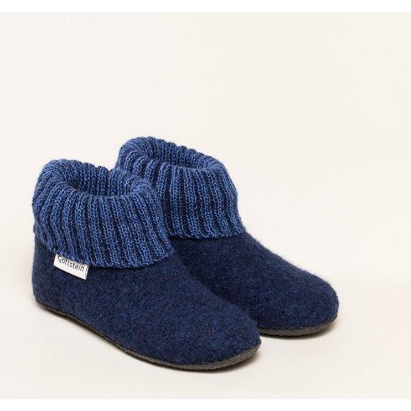 Gottstein Kinder-Hüttenschuh Alpine Boot FE - Kinderhausschuh für Mädchen & Jungen aus 100% Schurwolle