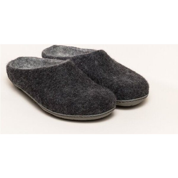 Magicfelt Filz-Hausschuh 736 aus 100% Merino-Wolle | Pantoffel für Damen & Herren mit hochwertiger Gummi-Sohle - Made in Tirol