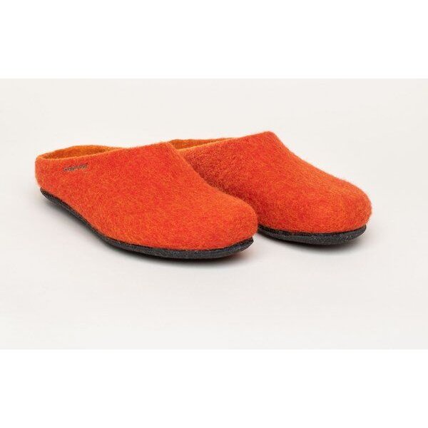 Magicfelt Filz-Hausschuh 709 aus 100% Merino-Wolle | Pantoffel für Damen & Herren mit anatomisch geformter Filz-Latex-Sohle - Made in Tirol
