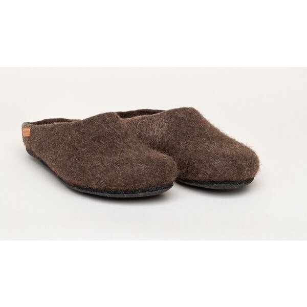 Magicfelt Filz-Hausschuh 719 aus 100% seltenen Wollen | Pantoffel für Damen & Herren mit anatomisch geformter Filz-Latexsohle - Made in Tirol