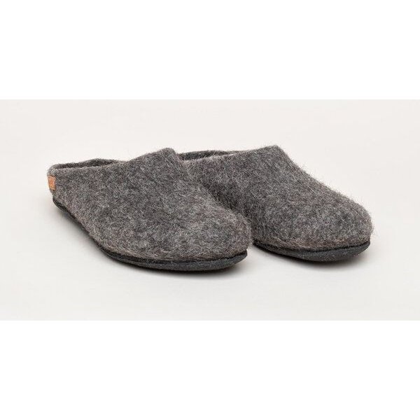 Magicfelt Filz-Hausschuh 719 aus 100% seltenen Wollen | Pantoffel für Damen & Herren mit anatomisch geformter Filz-Latexsohle - Made in Tirol