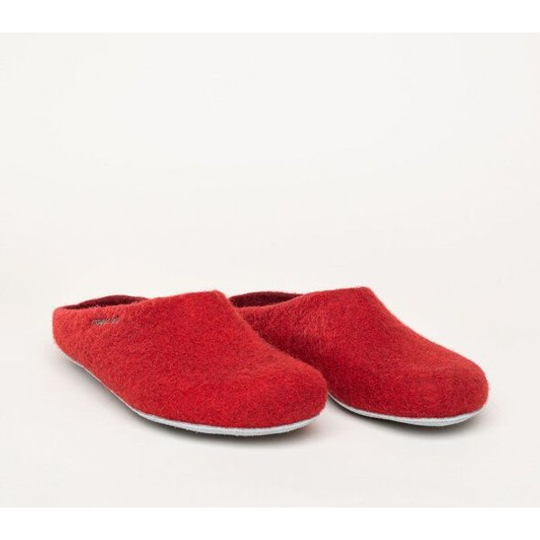 Magicfelt Filz-Hausschuh AP 701 aus 100% Merino-Wolle | Pantoffeln für Damen & Herren mit hochwertiger Ledersohle - Made in Tirol