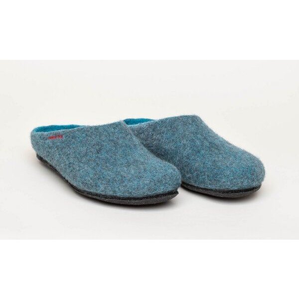 Magicfelt Filz-Hausschuh 709 aus 100% Merino-Wolle | Pantoffel für Damen & Herren mit anatomisch geformter Filz-Latex-Sohle - Made in Tirol