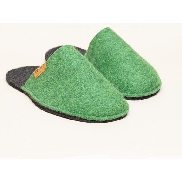 Magicfelt Filz-Pantoffel Magic Travel aus 100% recycelter Schurwolle für Damen & Herren - perfekt für Reisen & Zuhause