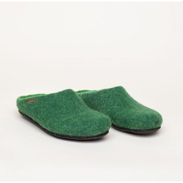 Magicfelt Filz-Hausschuh 709 aus 100% Merino-Wolle | Pantoffel für Damen & Herren mit anatomisch geformter Filz-Latex-Sohle - Made in Tirol