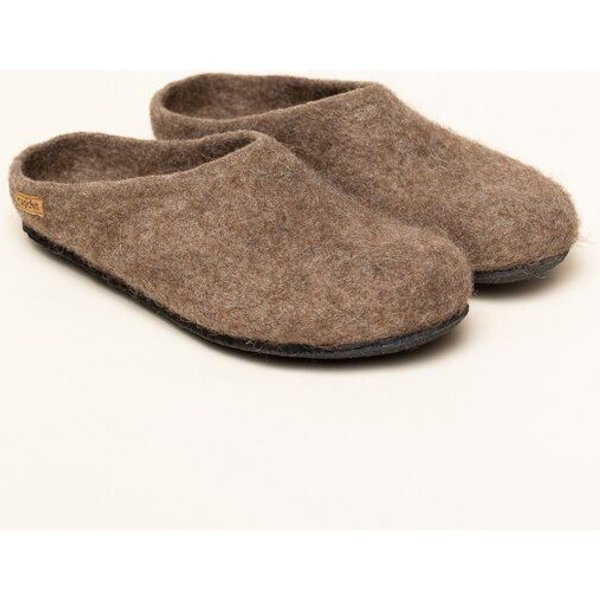 Magicfelt Filz-Hausschuh 719 aus 100% seltenen Wollen | Pantoffel für Damen & Herren mit anatomisch geformter Filz-Latexsohle - Made in Tirol