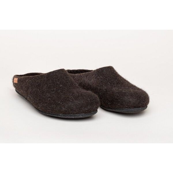 Magicfelt Filz-Hausschuh 719 aus 100% seltenen Wollen | Pantoffel für Damen & Herren mit anatomisch geformter Filz-Latexsohle - Made in Tirol
