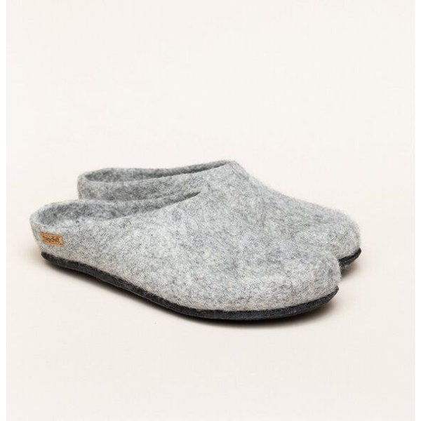 Magicfelt Filz-Hausschuh 719 aus 100% seltenen Wollen | Pantoffel für Damen & Herren mit anatomisch geformter Filz-Latexsohle - Made in Tirol