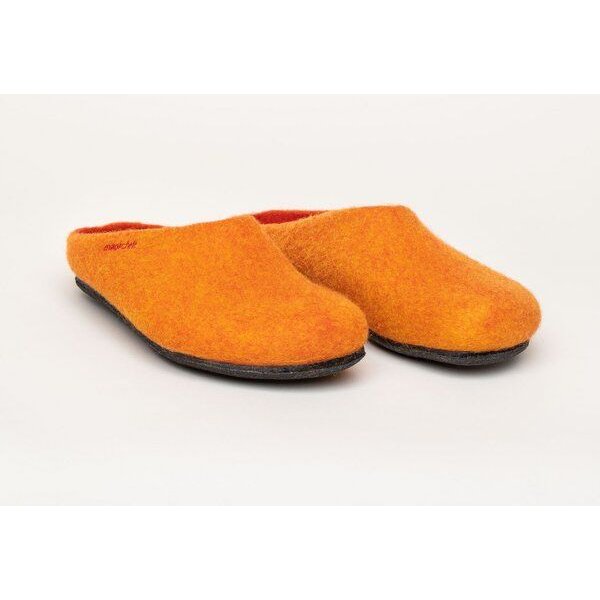 Magicfelt Filz-Hausschuh 709 aus 100% Merino-Wolle | Pantoffel für Damen & Herren mit anatomisch geformter Filz-Latex-Sohle - Made in Tirol